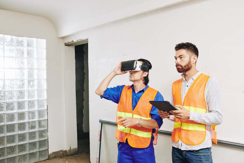 Vr in de bouw